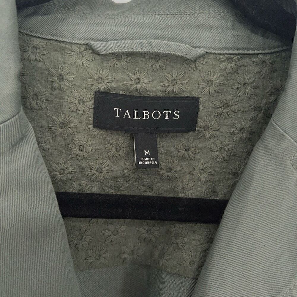 Talbots Green Utility Jacket - Picture 10 of 10
